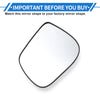 Kia Picanto Left Passenger Side Non-Heated Mirror Glass (2011-2024)