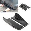Universal Car SUV Auto 35cm Bumper Spoiler Under Skirt Rocker Wings