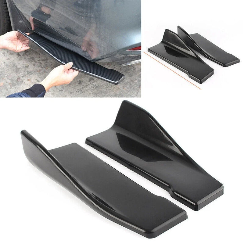 Universal Car SUV Auto 35cm Bumper Spoiler Under Skirt Rocker Wings