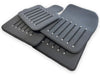 Rolls Royce Black Badge Cullinan Black Leather Floor Mats (2019-2022)