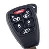 Chrysler Jeep Dodge 6 Button Remote Smart Key Shell Case (Fits Various Models)