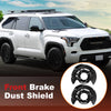 Toyota Sequoia Front Left & Right Brake Dust Shields (2008)