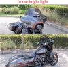 Harley Touring Street Glide 10.5" Black Windscreen Windshield (2014-2022)