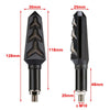 Car Tail Brake Lamp Amber / White Sequential LED Turn Signal Lights