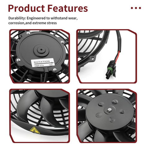 Polaris Ranger 400 425 500 570 Cooling Fan (2009–2024)
