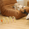 Cats - Folded Tube Interactive Decompression Play Cat Toy Tunnel (N/A)