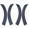 Mitsubishi Lancer 2 x Black Mesh Front Fender Side Vent Grill Covers (2008-2015)
