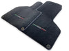 Lamborghini Huracan 2014-2022 Black Tailored Carpets Red Stitch Floor Mats