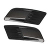 Car Carbon Fiber Look Hood Scoop Air Vent Covers