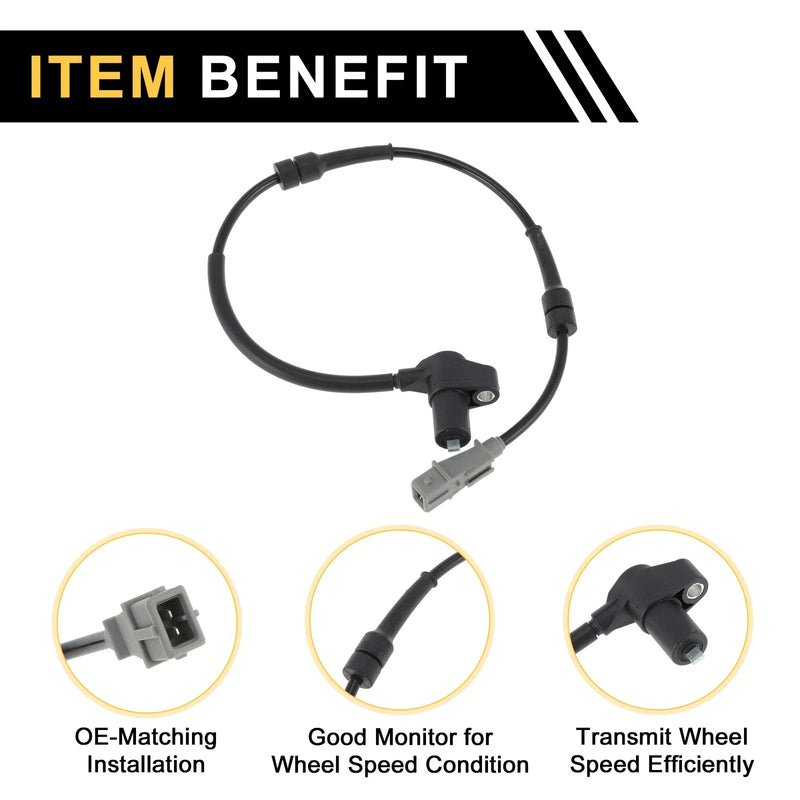 Peugeot 307 (1993-2010) Front Left ABS Wheel Speed Sensor