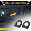 Toyota Tundra Carbon Fiber Rear Door Handle Speaker Covers (2014-2021)