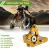 Honda CRF50 Gold Tone Motorcycle Foot Pegs 1 Pc