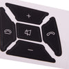Mercedes Benz Steering Wheel Button Decal Stickers (2007-2014)