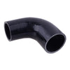 Car Black 2" to 2.5" 90 Degree Reducer Silicone Hose Coupler