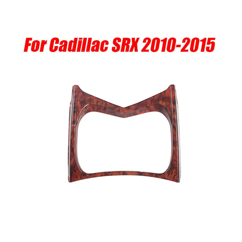 Cadillac SRX Wood Grain Central Console Water Cup Frame Cover Trim (2010–2016)