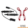 Harley Touring Road Glide Road King Remote Reservoir Shocks Mount Set (2014-2023)