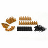 Universal Japanese Sport Bike Fairing Bolts Kit Gold