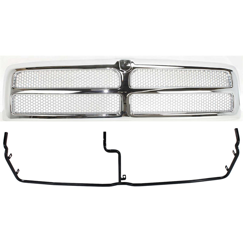 Grille Grill for Ram Truck Dodge 2500 3500 1500 1994-2001