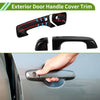 Ford Bronco Gloss Black ABS Exterior Door Handle Cover Trim (2021-2025)