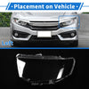 Mitsubishi Pajero Sport Front Left Headlight Lens Cover (2013-2015)