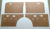Mercedes 300 SEL w109 2 x Door panels/door cards (1965–1972)