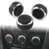 Mazda 3 M3 (2004-2009) - 3 x Items A/C Control Switch Knob Covers