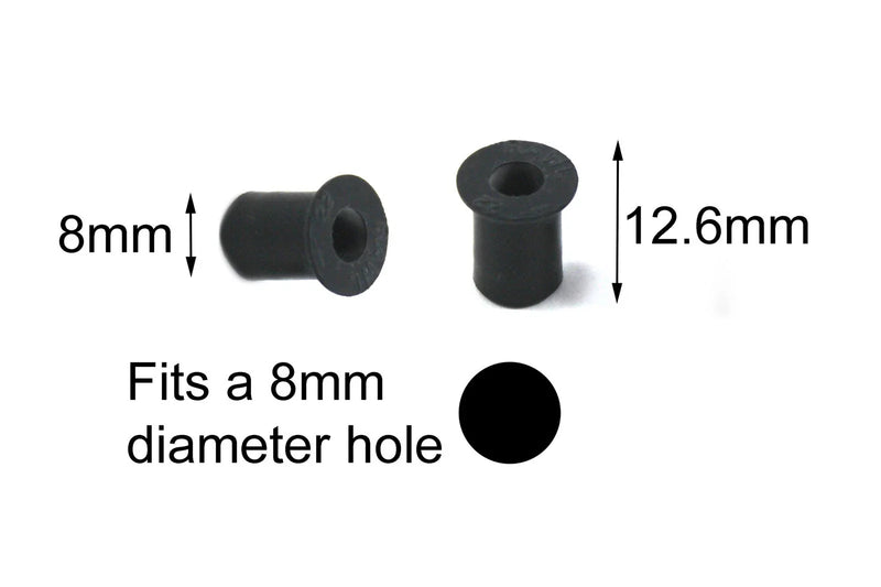 Ducati Well Nuts / M4 M5 M6 / Fairing Rubber Wind Screen Shield