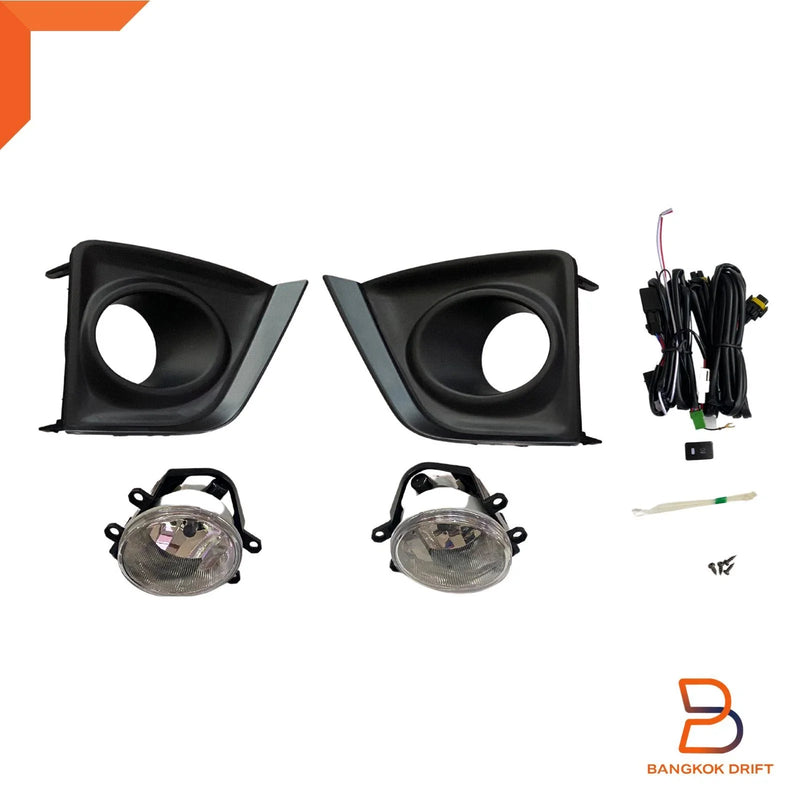 Toyota Corolla ZRE172 SX Sedan 2013-2016 Black Fog Lamp Cover
