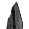 Car 6pcs Carbon Fiber ABS Front Bumper Splitter Fins (Fits Various Models)