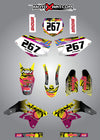 Suzuki RMZ 250 (2007-2009) - NEON Style Stickers Custom Graphic Kit