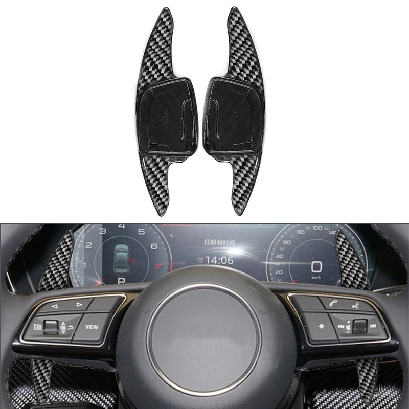 Audi A3 A4 A5 A7 Q3 Q7 S4 S5 S8 Steering Wheel Shift Paddle Extensions (2010-2023)