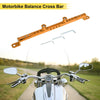 Motorcycle Cross Bar Handlebars 10mm/0.39" Dia Orange