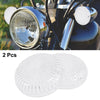 Yamaha V-Star 650 1100 2 x White LED Turn Signals Covers Light Lens Cover