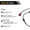 Nissan Bluebird (1999-2006) 1 Pc ABS Wheel Speed Sensor