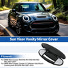 BMW Mini Cooper R55 R56 Sun Visor Vanity Mirror Cover (2007-2013)