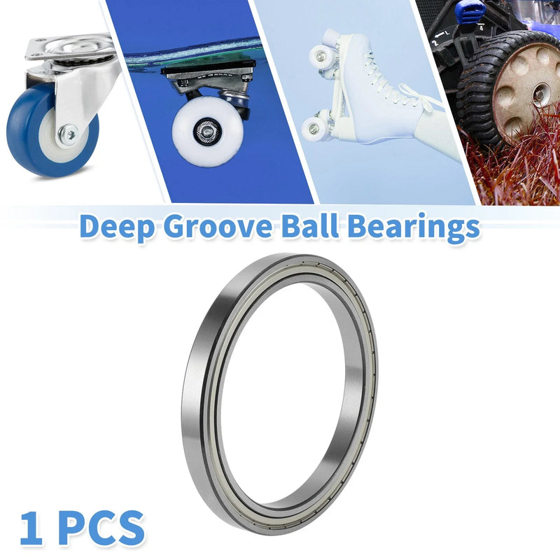 Scooter Skateboard Wheel 6832ZZS 160x200x20mm Deep Groove Ball Bearings P5