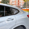 BMW X4 Carbon Style Rear Window Louver Shutter Vent Cover (2018–2024)