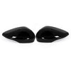 Ford Fiesta Glossy Black Door Side Rear View Mirror Covers (2011-2017)