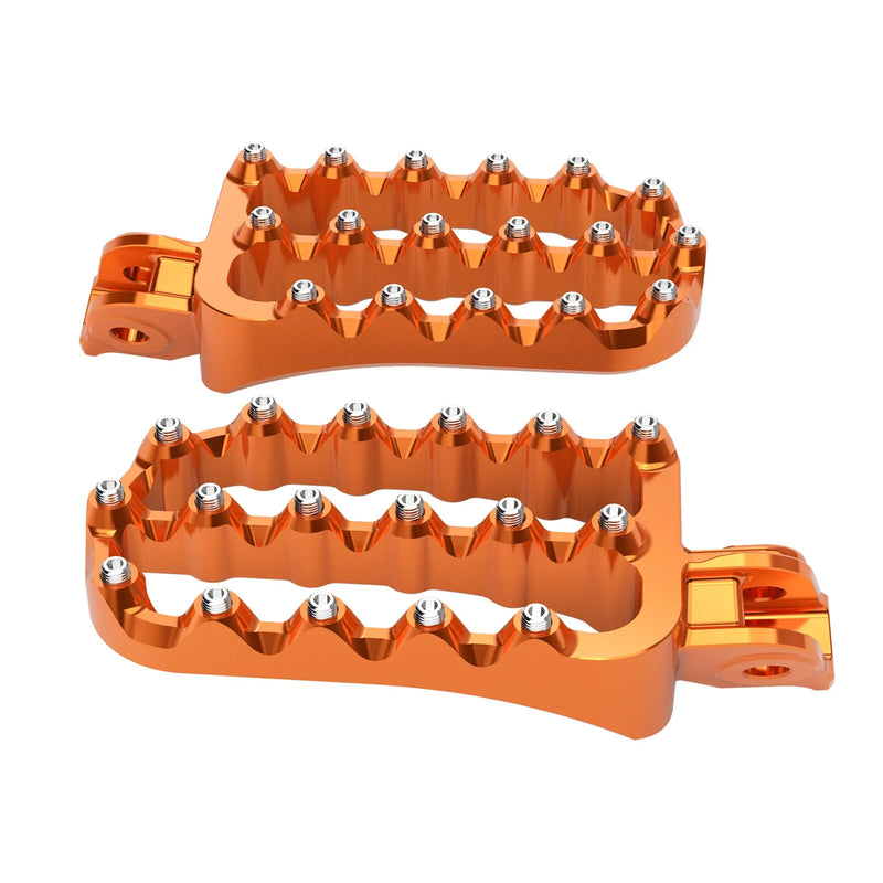 KTM 390 Adventure 2 x Enlarged Wide Flat Foot Pegs 2.44"x4.21" (2020-2024)