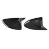 Hyundai Sonata Glossy Black Rear View Side Mirror Cover Trim Caps (2020-2023)