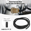 Motorcycle Dirt Bike Fuel Vent Line Hose 0.31'' x 7ft Black