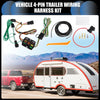 Hyundai Tucson 4-Pin Trailer Wiring Harness Kit (2010-2018)