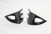 Nissan Rogue (2021-2023) 2 x Carbon Fiber Front Fog Lamp Light Cover Trim