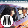 Toyota 4Runner 6 Pcs Door Pillar Window Trim (2003–2009)