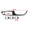 BMW 3 Series E90 4 x Window Lift Switch Panel Cover Trim (2005-2012)