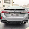 BMW 5 Series I5 G60 G61 (2024 - ) Gloss Black Rear Bumper Diffuser Lip