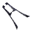 Infiniti Q50 Q60 Forged Blue Console Panel Trim (2014-2019)