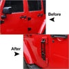 Jeep Wrangler JK 2007-2017 & JL 2018-2022 Foot Pegs