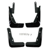 Lexus IS Mud Flap Splash Guard Front Rear L&R ABS Gloss Black (2013–2020)