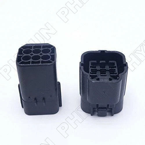 SUV 5 x Automotive 6 Pin Amp Sealed Wire Connector Plug